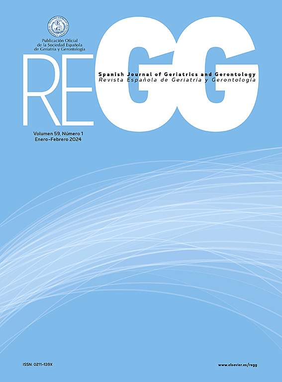Go to journal home page - Revista Española de Geriatría y Gerontología